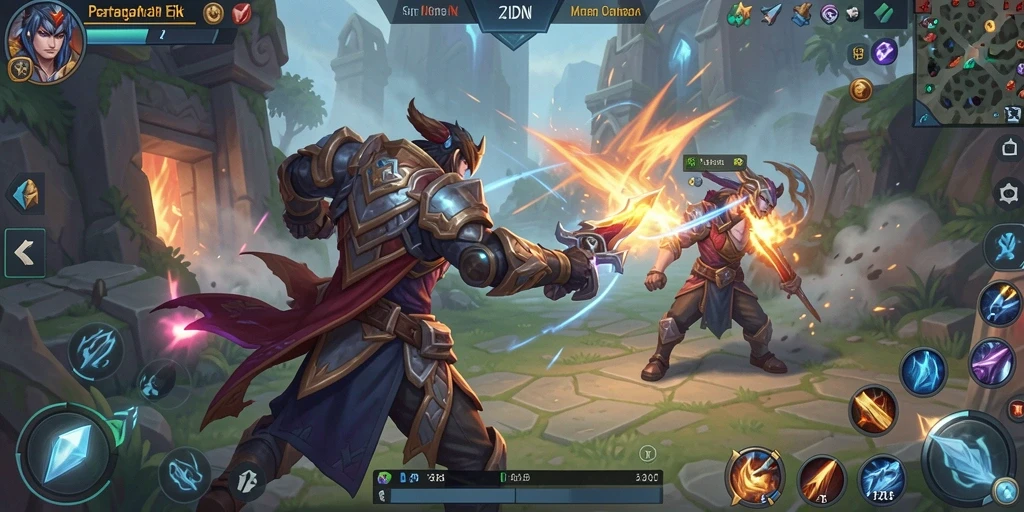 Tampilan gameplay menarik dari 62IDN dengan aksi seru.