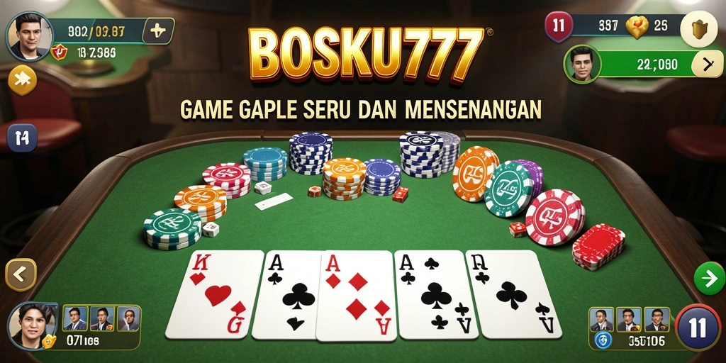 Tampilan gameplay seru dari <strong>BOSKU777</strong> dengan suasana kompetitif.