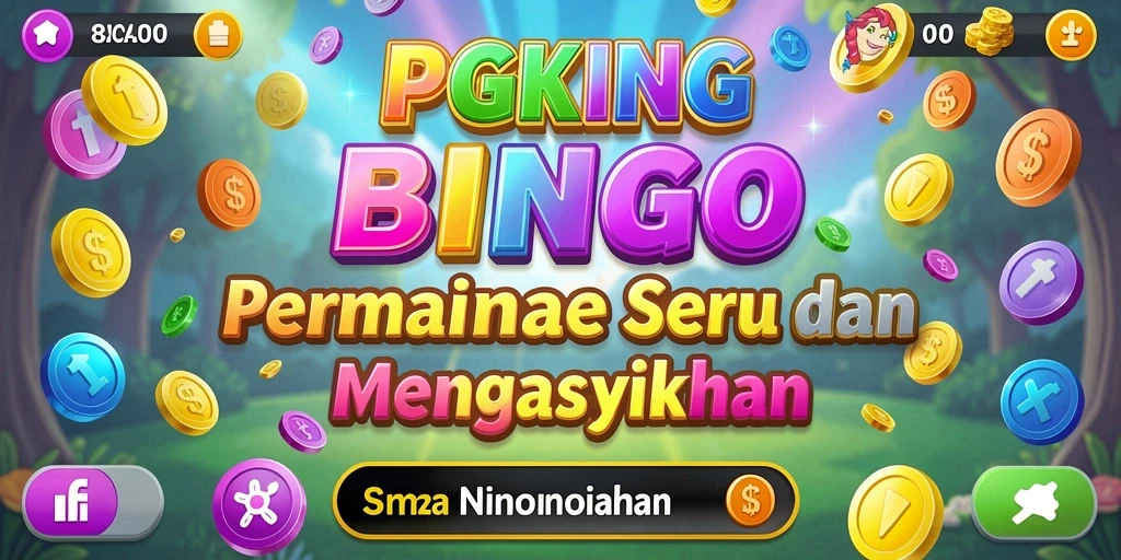 Screenshot utama PGKING menampilkan suasana bermain Bingo yang mengasyikkan.