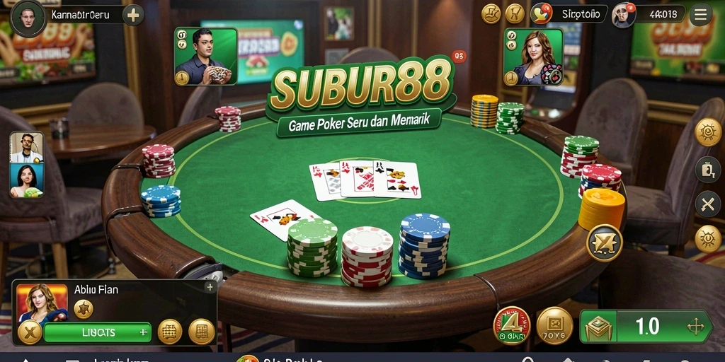 Tampilan gameplay SUBUR88 dengan efek visual yang menarik.