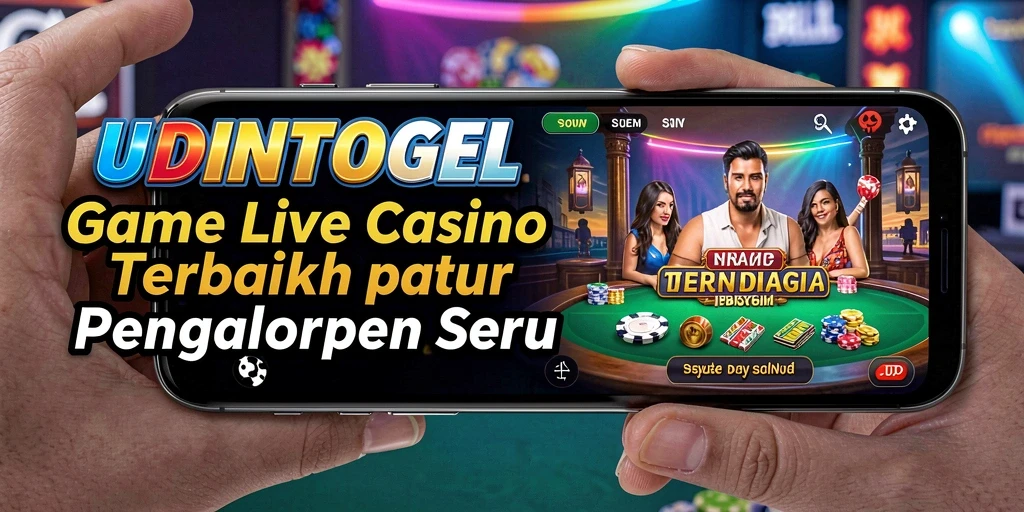 Tangkapan layar gameplay UDINTOGEL yang menarik dengan dealer profesional.